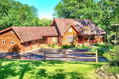 Image de Maison et grange rénovées de la vallée de l'Hudson