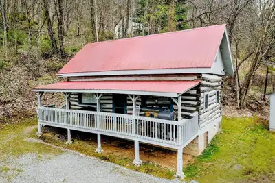 Image de Origine Log Cabin In The Smokey Mountains