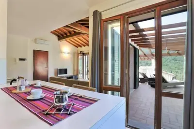 Image de Villa exclusive avec vue sur mer - Rio nell'Elba : Villetta Natura Casa A