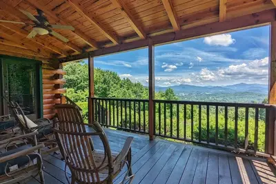 Image de Vue spectaculaire sur les Great Smoky Mountains!