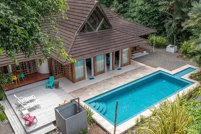 Image de Piscine de luxe Jungle Beach House - Casa Ambar