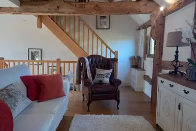 Grange de luxe nr. Bar étoilé Michelin et lac. Base idéale pour Hay, Ludlow, Hereford