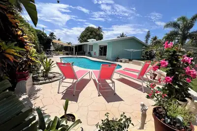 Plage 1. 3 mile! Propre et ultra confortable, 4/3, piscine, jouets, sans fin. . . !