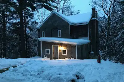 Image de Sugarbush spacieux Chalet rustique multifamilial