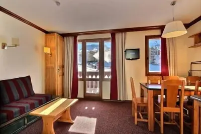 Image de Appartement 3 pièces avec balcon et 2 salles de bains, 6 personnes, Plagne Soleil