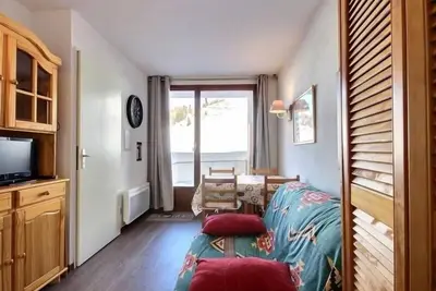 Image de Appartement cosy 2 pièces avec grande terrasse au pied des pistes