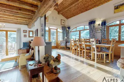 Image de Chalet confort 10 pers, 5 chambres, Wifi, animaux admis, parking