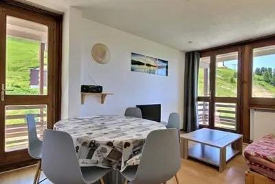 Image de Appartement 2 pièces avec balcon à 100m des pistes à La Plagne