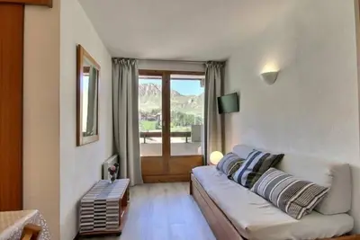 Image de Appartement au pied des pistes avec balcon et cuisine équipée