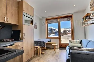 Image de Bel Appartement Rénové 4\/5 Pers. Pied des Pistes à La Plagne Centre