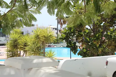 Image de studio avec vue sur la mer
