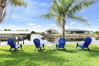 Image de Accueil piscine Waterfront avec accès au golfe!