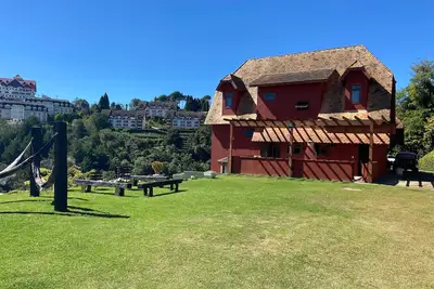 Image de Manoir de luxe avec vue sur la montagne à Alto do Capivari.