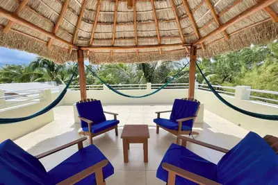 Image de Détendez-vous au bord de la piscine, Ac, quai privé - Caribbean Sunrise Villa