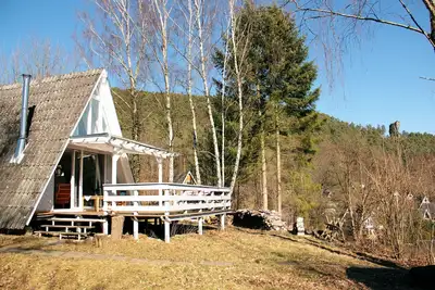 Image de chalet confortable dans la forĂŞt du Palatinat - dans le sud Wasgau
