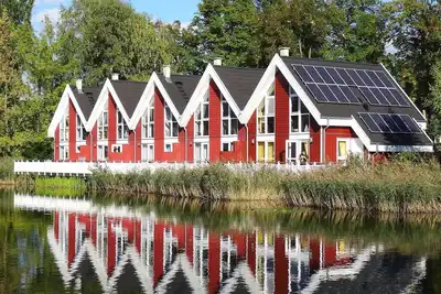 Image de Pirate avec terrasse dans le parc de vacances Scharmützelsee - Ferienpark Scharmützelsee