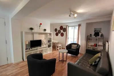 Appartement spacieux à Cabanyal, à 500 m de la plage, Wifi gratuit