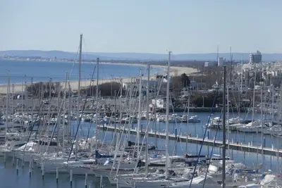 Image de Luxueux T3 Haut Standing en première ligne vue port et mer à La Grande-Motte