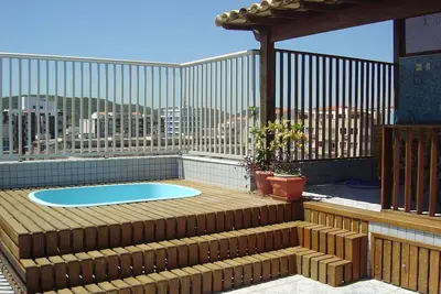 Image de penthouse 1 bloc de la plage - air conditionné