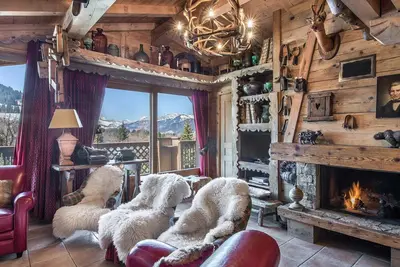 Image de Appartement à Megève - 4 pièces, 3 chambres, balcon, wifi, parking