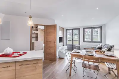 Image de Appartement 3 pièces au centre de Megève, balcon, proche télécabine, Wifi, idéal pour 4 personnes