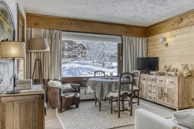 Image de Appartement 2 Pièces au Pied des Pistes avec Garage et Wifi - Megève Mont d'Arbois