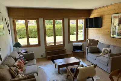 Image de Appartement 2 Chambres à Megève Rochebrune - Terrasse et Jardin, Proche Téléphérique