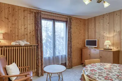 Image de Location cosy : 2 pièces rénové, balcon sud-est, proche centre et télécabines du Jaillet à Megève