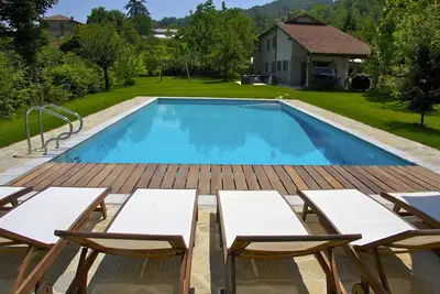 Image de Villa italienne, piscine privée - vélo, randonnée, visites de vignobles, slow-food, spa et yoga