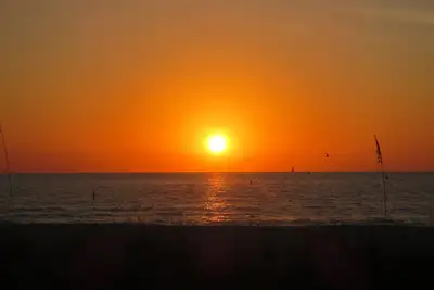 Image de Magnifiques couchers de soleil sur la plage!