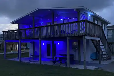 Image de Sea Beach Beach House familiale West Beach-3 miles à San Luis Pass-Voir la vidéo