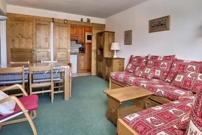 Image de Charmant 2 Pièces Méribel, Skis aux Pieds, Wifi, Animaux Admis