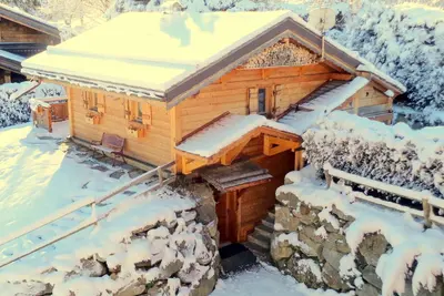 Image de Chalet Sauna Chamonix Mont Blanc accès télécabine Prarion skis au pieds (5min)