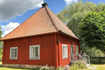 Image de Belle maison à Mantorp avec WiFi