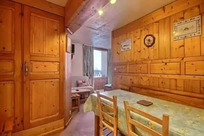 Image de Appartement 4 pers au pied des pistes, accès direct commerces, La Plagne