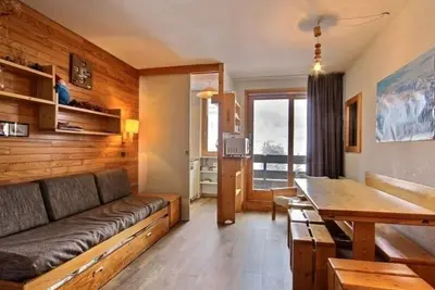Image de Appartement cosy avec balcon au pied des pistes et proche des commerces à Belle Plagne
