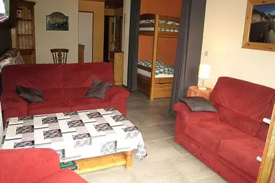 Image de Appartement 3 pièces, 51m², terrasse, parking, La Clusaz - proche pistes et centre