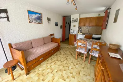 Image de Studio spacieux avec balcon et garage, proche du Bossonnet et pistes de ski