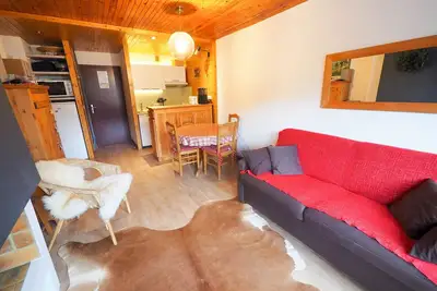 Image de Appartement cosy 2 pièces, balcon sud, proche piscine et pistes, La Clusaz