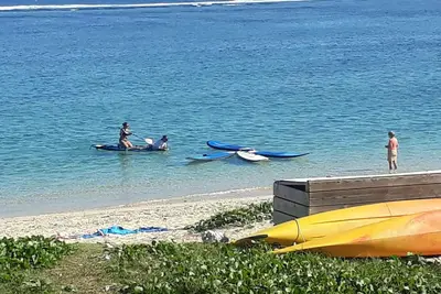 Image de Sympathique Appartement avec Jardin, vue sur la mer, à 200 m du lagon