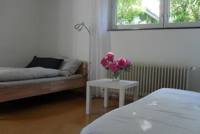 Image de Maison de vacances non fumeur avec jardin Ă Freiburg-Gundelfinge