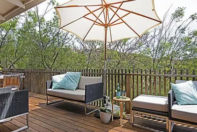 Image de Treetops - Animaux acceptés, Maison de vacances familiale parfaite!