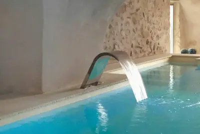 Image de Joli appartement pour 4 personnes avec Wifi, piscine privée, Tv, patio, animaux admis et parking