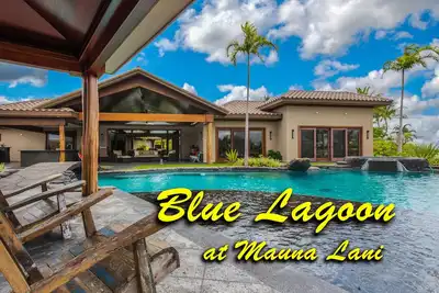 Image de Blue Lagoon - Domaine de 7 ch avec piscine / spa chauffée sur la côte de Kona