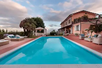 Image de Villa Lory sur les collines de Lucques