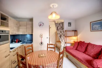 Image de Les Menuires: 2 Pièces, 4 Pers, Pied des Pistes, Parking Gratuit