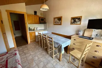 Image de Appartement cosy au cœur de La Clusaz - 6 pers, balcon et garage, proche commerces et ski.