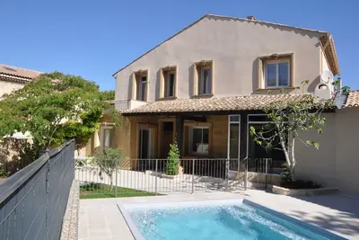 Image de Maison de caractère avec piscine