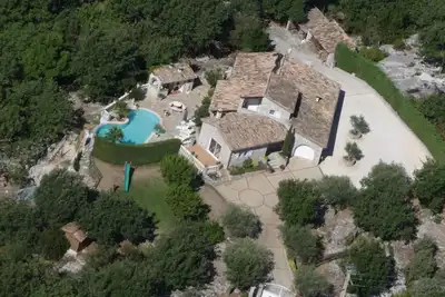 Image de Residence Bellevue avec vue sur le sud ardèche