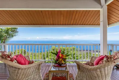 Image de 180 * Vues sur l'océan et la plage! Cadre tropical privé! Walk to Beach-Nouvelles Photos!